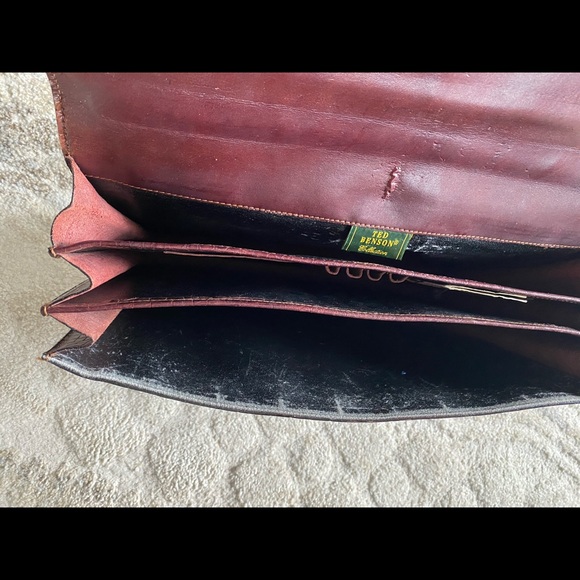 Vintage Ted Benson Collection leather briefcase - Picture 10 of 14